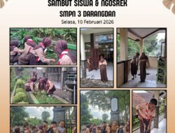 Salasa Mapag Buana SMPN 3 Darangdan: Sambut Siswa dengan Aksi Nyata dan Ngosrek Lingkungan