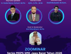 MKPS SMK Jawa Barat Gelar Zoominar Nasional Penguatan Kompetensi Guru SMK Berbasis Kewirausahaan