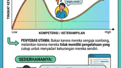 Mengenal Efek Dunning-Kruger: Ketika Ketidaktahuan Melahirkan Kepercayaan Diri Semu
