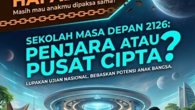Menuju 2126: Ketika Ruang Kelas, Ujian Nasional, dan Kurikulum Kaku Tinggal Sejarah di Indonesia