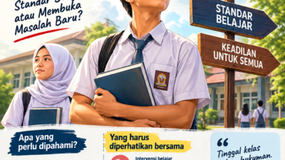 Siswa Tidak Otomatis Naik Kelas Mulai 2027: Mengembalikan Standar Belajar atau Membuka Masalah Baru?
